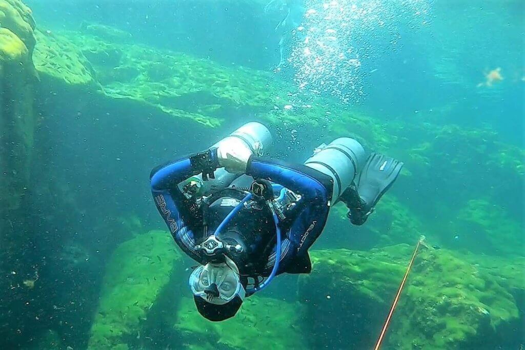 scuba dive playa del carmen cenotes